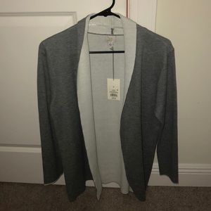 NWT Grey Cardigan